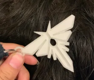 THE LAST OF US FIREFLY KEYCHAIN