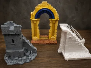 décors (ruines)
