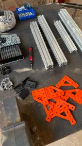 2040 Aluminum Profile Brackets – Heavy Duty – For Prusa Bear