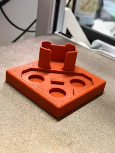 Compact Volkano Mini Turbo Blower Stand