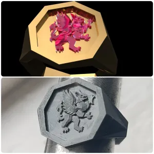 free DRAGON signet from SORE GA fantasy & manga Jewellery