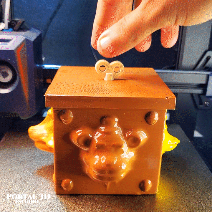 PUPPET BOX/ PRINT-IN-PLACE WITHOUT SUPPORT