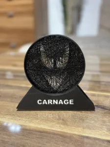 CARNAGE STRING-ART / MARVEL / COMICS / LIKE VENOM