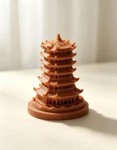 武汉黄鹤楼模型手办