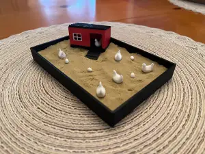 chicken coop sandbox