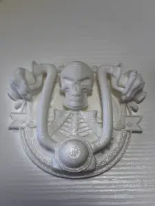 Motorcycle rider emblem