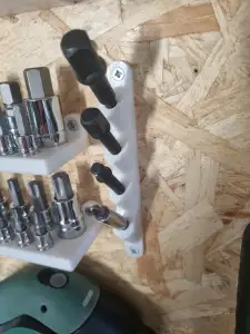 Support for drill adapter