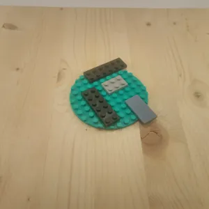 Circular Plate Ø80 lego compatible