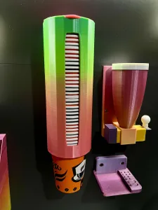 Paper Cup vending machine stand indoor 7oz