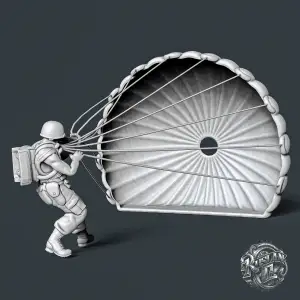 Military Paratroopers