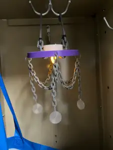 Locker Chandelier #1