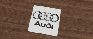 Audi Rings Automotive Brand Logo