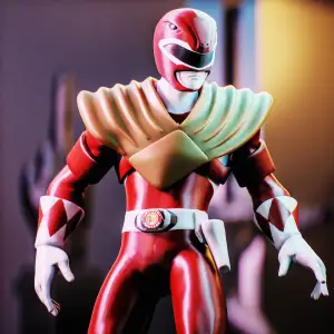 Red Power Ranger - Jason Lee Scott - Power Rangers series 90