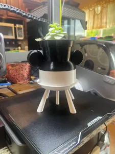Mickey Watertower Plant Holder