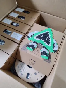 The Flexy Cute Pixel Maker! A fidget toy for makers