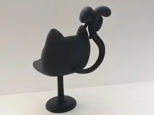 High-legged cat chair