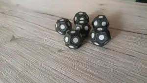 12 гранный кубик для 3D-сканирования (магнит, метки 10х6мм)