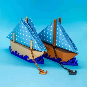 Sailboat napkin holder