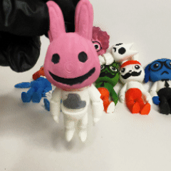 Flexi Animal hospital Intern 3D Model STL 3mf Multicolor