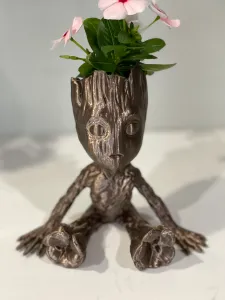 Groot Baby pot plant figure