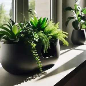 Self-Watering Design Planter for effortless plant care