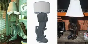 Fallout 76 Marine Armor Leg Lamp