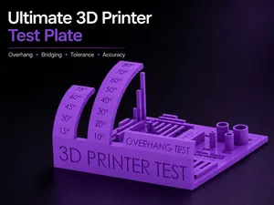 Ultimate 3D Printer Test Plate 🔥