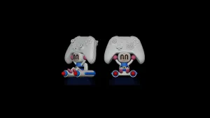 Bomberman 4 Joystick Stand Figure