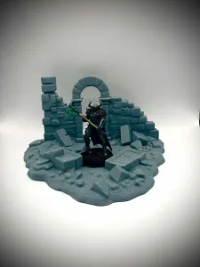 Ruined temple - DND scatter terrain
