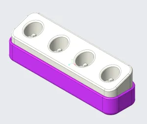 Electric Toothbrush Holder (x4)