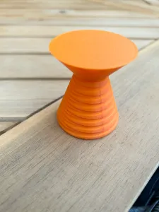 Dual Spiral Cut Mini Threaded Container