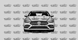 Mercedes Benz CLA 2023 Front
