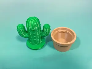 Cactus potted plant storage box仙人掌盆栽收纳盒