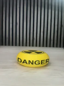 Danger Emergency Push Button | Fun Desk Toy & Fidget