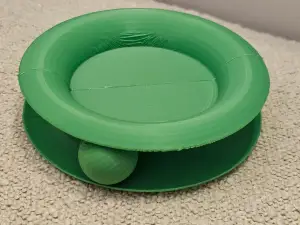 Multi-Tier Cat Ball Track Toy - Endless Playtime Fun