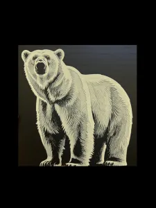 Polar bear V2 Hueforge 200x200
