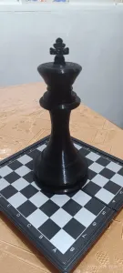 Chess King: Elegant, Majestic, Unconquerable.