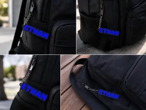 Customizable Name Keychain