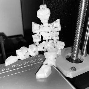 Skeleton Keychain