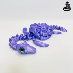 Lucky Plesiosaurus Turtle - Swappable Shell - Articulated
