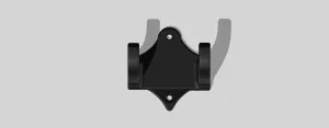 Guitar wall mount-double hook