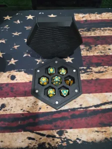 6 Side dice box