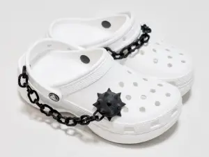 Morning star shoe charm