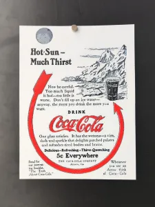 Coca cola Vintage advertising 2