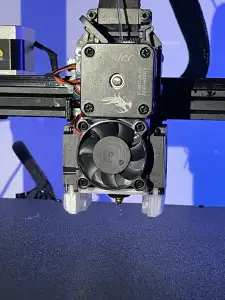 Simple Creality Ender 3 v3 KE triple 4010 fan mount
