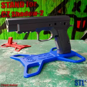 STAND FOR CZ SHADOW 2 (AIRSOFT GUN) | PISTOL DISPLAY STAND G