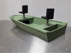 jon boat with a seat