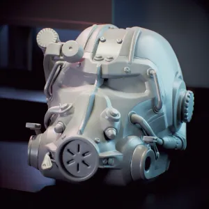 Visionarys T-60c helmet - Fan Art - Fallout heavy Helmet