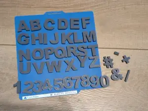 Letters and Numbers