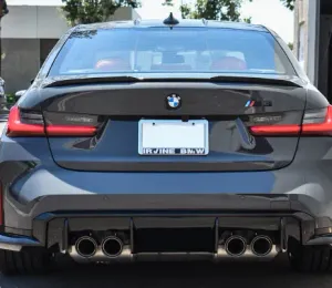 Aileron de coffre en carbone d'origine pour BMW G80 M3